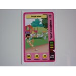 Carte auchan looney tunes (warner bros) 085 / 108  disque volant  (lola bunny et bugs bunny)