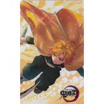 Carte autocollante kimetsu no yaiba : agatsuma zenitsu (zen'itsu, demon slayer, manga, anim�) - z04