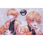 Carte autocollante kimetsu no yaiba : agatsuma zenitsu (zen'itsu, demon slayer, manga, anim�) - z05
