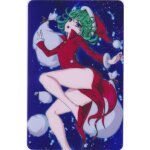 Carte autocollante - one punch man - fubuki (no�l, manga, anim�, super - h�ros, collection)