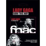 Carte cadeau fnac lady gaga et son support