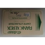 Carte cartadis pour copieur rank xerox fin annes 1990