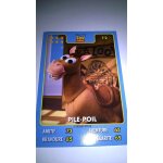 Carte de collection disney pixar auchan numero 72 pile - poil (toy story)