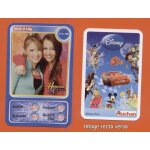 Carte a collectionner collectible card les h�ros disney auchan hannah montana miley & lilly 173 / 180 ...