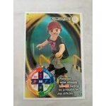 Carte collector carrefour playmobil le monde du sport n73 : leonie - roller skate