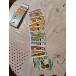 Important lot de cartes cora. ast�rix aux jeux olympiques. y compris un etui a cartes plein. le tout ...
