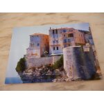 Carte couleurs de bonifacio en corse.