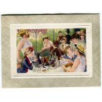 Carte -   le d�jeuner des canotiers   ( d�tail) - renoir