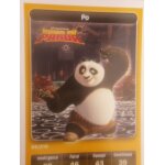 Carte dreamworks carrefour 86 - po (kung fu panda)