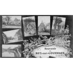 Carte ecrite en 1918 - souvenir de roz sur couesnon - ile et vilaine - carte ecrite - vues diverses - ...