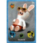 Carte de jeu carrefour rush 2017 the lapins cretins touriste n 24