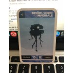 Carte leclerc 2018 star wars numero 43 droide sonde imperiale