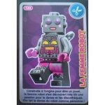 Carte lego auchan, cre ton monde, la femme robot 120