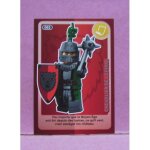 Carte lego  ; cr�e ton monde  ; - n 065 - chevalier de l'effroi - auchan 2018