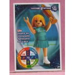 Carte le monde du sport / patinage artistique n 81 - playmobil / carrefour - 2021