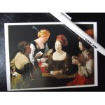 Carte non circulée. georges de la tour 1593 1652 le tricheur a l'as de carreau Carte non circulée. georges de la tour 1593 1652 le tricheur a l'as de carreau