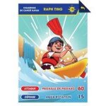 Carte pitch tour du monde des sports n15 - raph ting (canoe kayak)