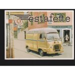 Carte postale  ; 03 - v�hicules utilitaires : renault estafette ;