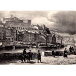Carte postale 2 volets lyon d'autrefois - ancien couvent des carmes des chaux