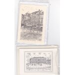 Cartes postale 2001 - chalons en champagne - le square du couvent des franciscains - dessin de mgr gilbert ...