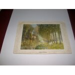 Carte postale alfred sisley louvre