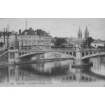 Carte postale ancienne  13 melun. le pont des moulins. ll