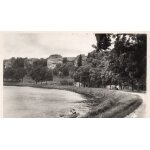 Carte postale ancienne - 1949 - avec timbre n32 saint mihiel - bords de la meuse - les rochers - photo ...