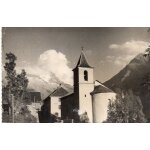 Carte postale ancienne - 1950 - noir et blanc - dentelee - avec timbre - saint christophe - la berarde ...