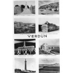 Carte postale ancienne - 1952 - noir et blanc - entourage blanc - verdun - carte avec timbre - veritable ...