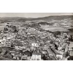 Carte postale ancienne - 1956 - noir et blanc - dentelee n 12041 tour d'aigues ( 84 vaucluse ) vue generale ...