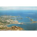 Carte postale ancienne - 1979 - couleur - nouvelles caledonie - vue aerienne centre ville - noumea - ...