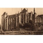 Carte postale ancienne - 5 - l'abbaye de solesmes - les b�timents de 1896, vus de l'ile st - cl�ment