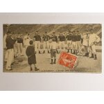 Carte postale ancienne ref 59, militaria, a la caserne, ecole d�s clairons, petit format