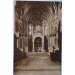 Carte postale ancienne - abbaye st. maurice - l'eglise
