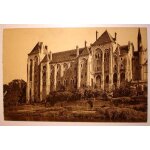 Carte postale ancienne l abbaye st pierre de solesmes vue de la marbrerie saint clement sarthe