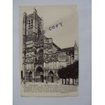 Carte postale ancienne d' auxerre : la cath�drale saint - etienne.