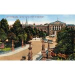 Carte postale ancienne, bas rhin ( 67 ), strasbourg, le pont de l'universit� et l'universit�