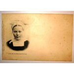 Carte postale ancienne bretagne jeune fille de chateauneuf du faou