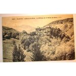 Carte postale ancienne dauphine ligne de la mure le chateau de la motte les bains