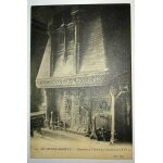 Carte postale ancienne eure le grand andely cheminee a l hotel du grand cerf xvi e siecle