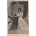 Carte postale ancienne fantaisie - 2 de 12 - th�me mariage