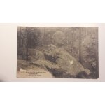 Carte postale ancienne fontainebleai le bilboquet du diable