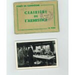 Carte postale ancienne - foret de compiègne - clairière de l'armistice - 12 vues Carte postale ancienne - foret de compiègne - clairière de l'armistice - 12 vues