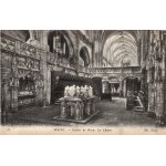 Carte postale ancienne, france, ain ( 01 ), bourg, eglise de brou, le choeur