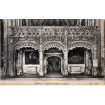 Carte postale ancienne, france, ain ( 01 ), bourg, eglise de brou, le jub�