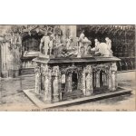 Carte postale ancienne, france, ain ( 01 ), bourg, eglise de brou, mausol�e de philibert le beau