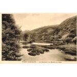 Carte postale ancienne, france, calvados ( 14 ), thury harcourt, le déversoir du moulin du hom Carte postale ancienne, france, calvados ( 14 ), thury harcourt, le déversoir du moulin du hom