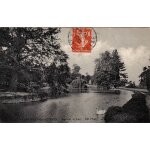 Carte postale ancienne, france, essonne ( 91 ), verri�re le buisson, vue sur le lac - oblit�ration du ...