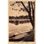 Carte postale ancienne, france, eure ( 27 ), fontaine sous jouy, l'eperon - oblitration du 03 / 08 / ...