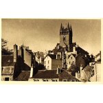Carte postale ancienne, france, finist�re ( 29 ), quimperl�, la ville haute